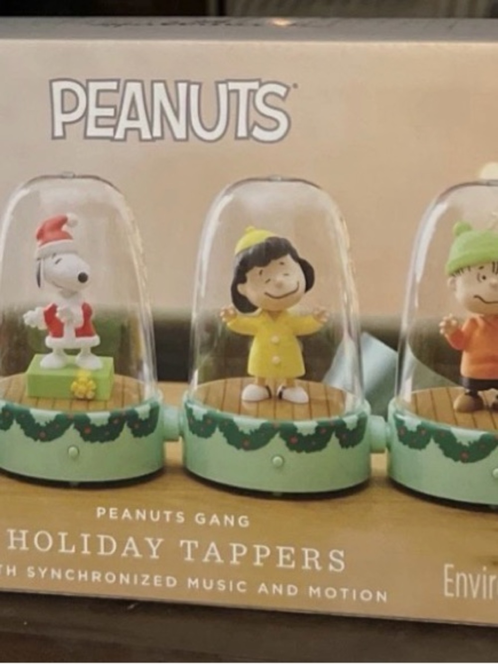 Peanuts Holiday Tappers Musical Figurine Set - Christmas 2025